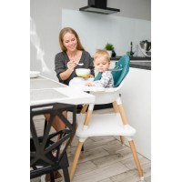 Стульчик для кормления Caretero TUVA DARK GREEN